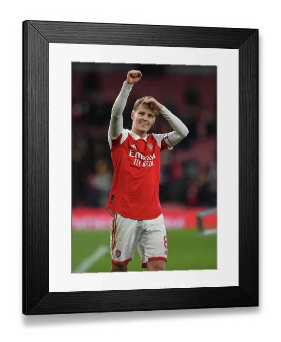 Framed Print : Arsenal vs. Everton: Premier League Clash at Emirates Stadium (2023) Framed Print : Arsenal vs. Everton: Premier League Clash at Emirates Stadium (2023)
