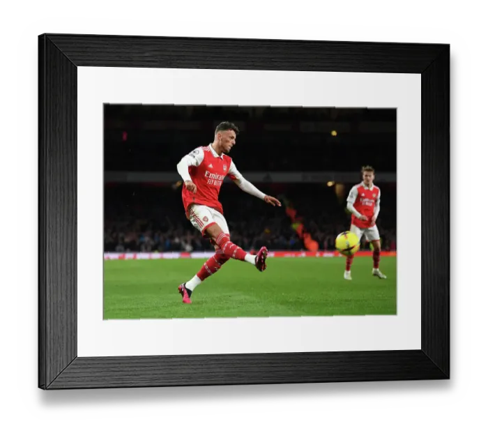 Framed Print : Arsenal vs. Everton: Premier League Clash at Emirates Stadium (2023) Framed Print : Arsenal vs. Everton: Premier League Clash at Emirates Stadium (2023)