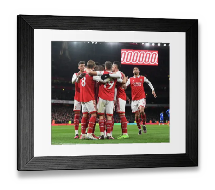 Framed Print : Arsenal's Four-Goal Blitz: A Rampage Against Everton in the Premier League 2022-23 Framed Print : Arsenal's Four-Goal Blitz: A Rampage Against Everton in the Premier League 2022-23