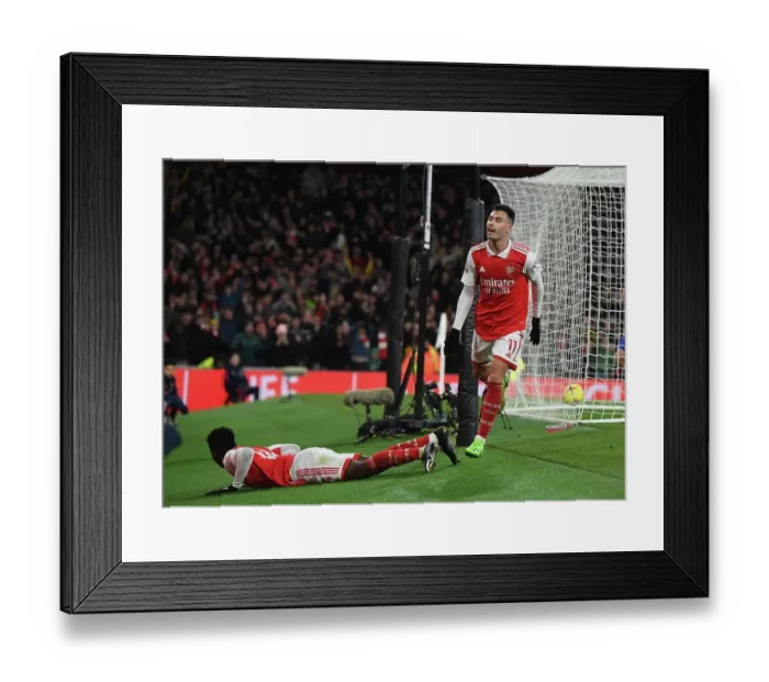 Framed Print : Martinelli's Brace: Arsenal's 4-1 Crushing Victory Over Everton in Premier League Framed Print : Martinelli's Brace: Arsenal's 4-1 Crushing Victory Over Everton in Premier League