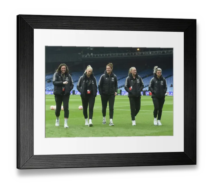 Framed Print : Arsenal Women's Squad Before FA WSL Cup Final Against Chelsea Framed Print : Arsenal Women's Squad Before FA WSL Cup Final Against Chelsea