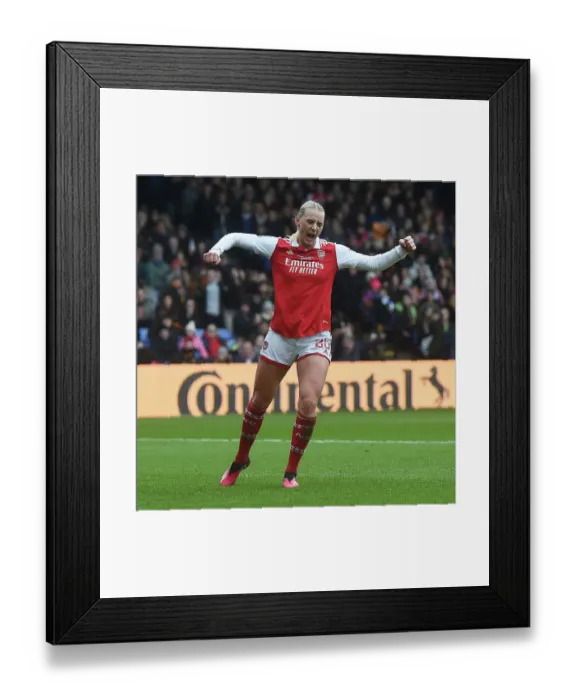 Framed Print : Arsenal Women's Stina Blackstenius Scores in Conti Cup Final Victory over Chelsea Framed Print : Arsenal Women's Stina Blackstenius Scores in Conti Cup Final Victory over Chelsea