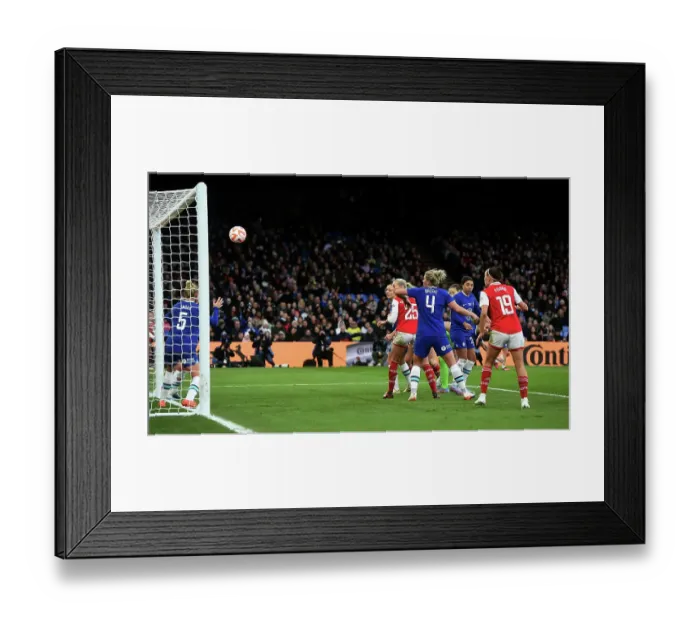 Framed Print : Arsenal Women's Victory: Own Goal Secures Conti Cup Final Win Against Chelsea Framed Print : Arsenal Women's Victory: Own Goal Secures Conti Cup Final Win Against Chelsea