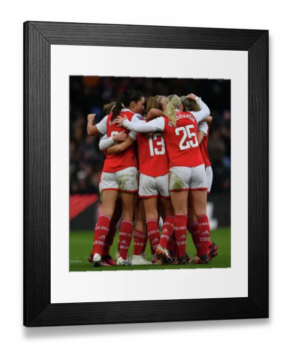 Framed Print : Arsenal Women Celebrate Conti Cup Triumph Over Chelsea Framed Print : Arsenal Women Celebrate Conti Cup Triumph Over Chelsea