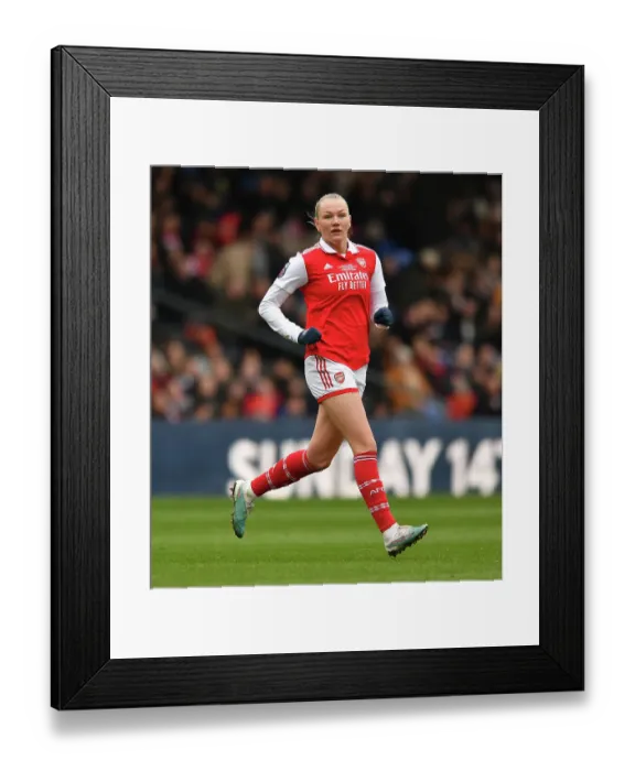 Framed Print : Arsenal's Frida Maanum Shines in FA Women's League Cup Final Showdown against Chelsea Framed Print : Arsenal's Frida Maanum Shines in FA Women's League Cup Final Showdown against Chelsea