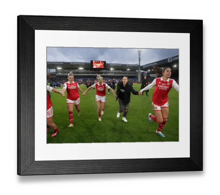 Framed Print : Arsenal Women Triumph Over Chelsea in Conti Cup Final Framed Print : Arsenal Women Triumph Over Chelsea in Conti Cup Final