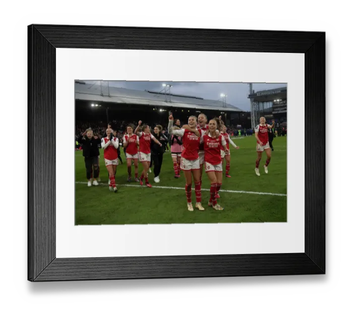 Framed Print : Arsenal Women Celebrate Conti Cup Final Triumph over Chelsea Framed Print : Arsenal Women Celebrate Conti Cup Final Triumph over Chelsea