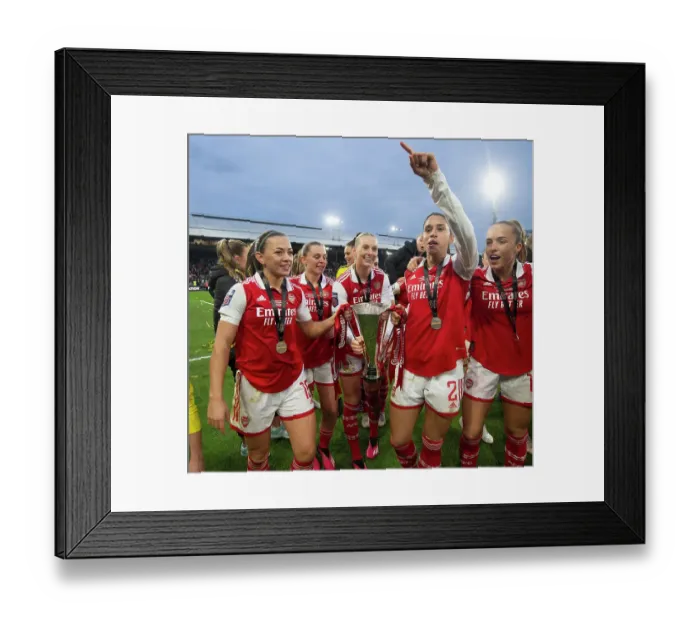Framed Print : LONDON, ENGLAND - MARCH 05: Katie McCabe, Noelle Maritz, Stina Blackstenius Framed Print : LONDON, ENGLAND - MARCH 05: Katie McCabe, Noelle Maritz, Stina Blackstenius