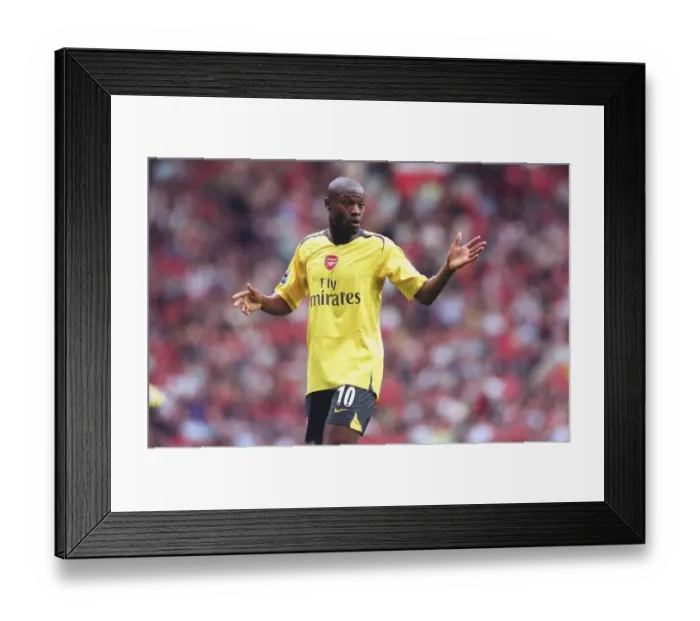 Framed Print : William Gallas (Arsenal) Framed Print : William Gallas (Arsenal)