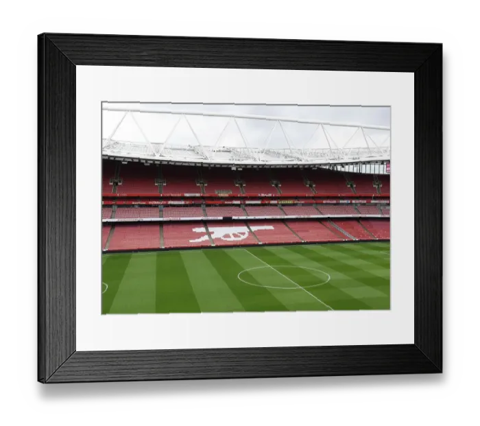 Framed Print : Arsenal at Emirates Stadium: Premier League Showdown against AFC Bournemouth, 2022-23