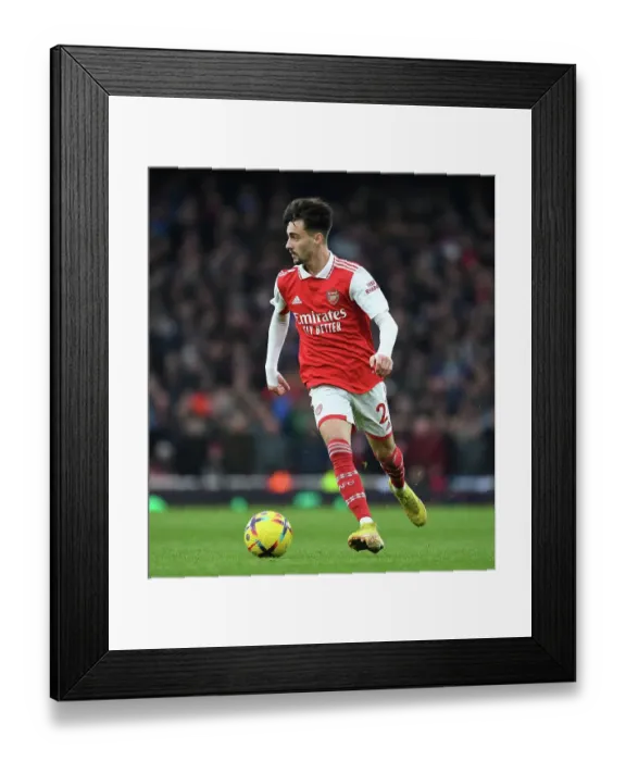 Framed Print : Fabio Vieira's Brilliant Performance: Arsenal's Victory Over AFC Bournemouth in the Premier League
