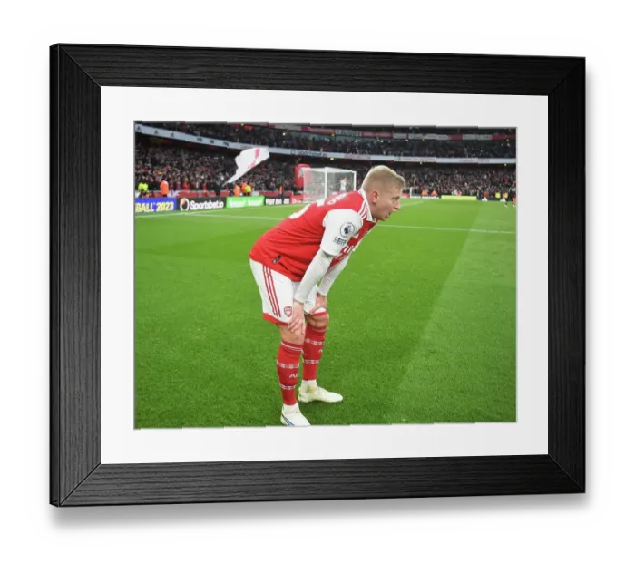 Framed Print : Arsenal's Zinchenko in Action against AFC Bournemouth, Premier League 2022-23 Framed Print : Arsenal's Zinchenko in Action against AFC Bournemouth, Premier League 2022-23