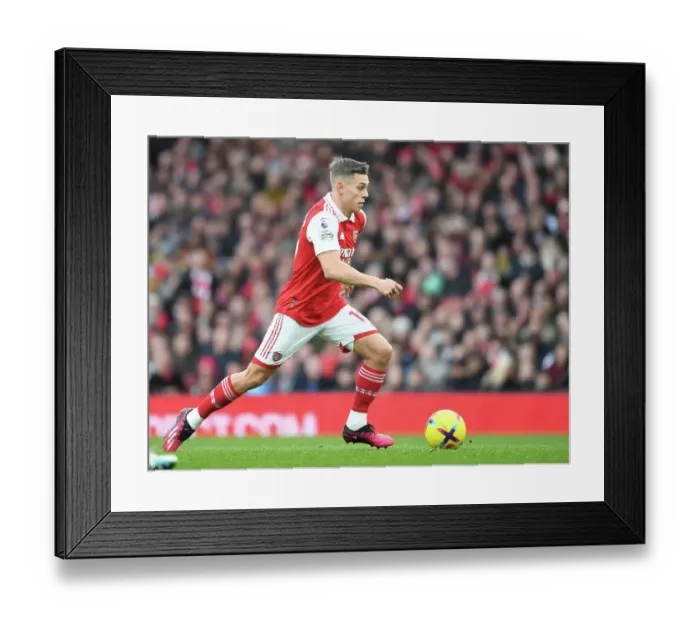 Framed Print : Arsenal's Trossard Shines: Premier League Triumph Over AFC Bournemouth, March 2023 Framed Print : Arsenal's Trossard Shines: Premier League Triumph Over AFC Bournemouth, March 2023