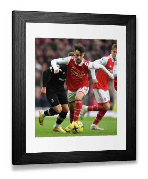 Framed Print : Fabio Vieira Shines: Arsenal's Triumph Over AFC Bournemouth in the Premier League