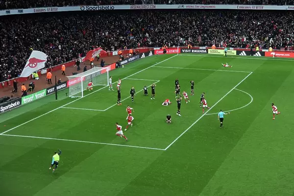 Arsenal's Triumph: Nelson Scores the Third Goal vs. AFC Bournemouth (2022-23)