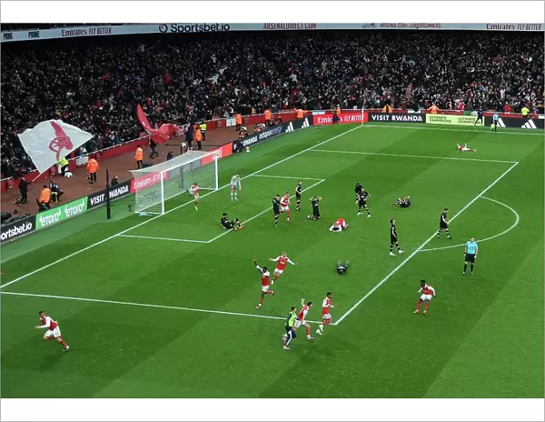 Arsenal's Triumph: Reiss Nelson Scores the Thrilling Third Goal vs. AFC Bournemouth in the 2022-23 Premier League