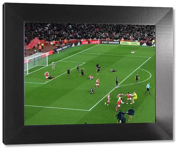 Arsenal Celebrate Nelson's Hat-Trick: Arsenal FC 3-1 AFC Bournemouth (Premier League, 2022-23)
