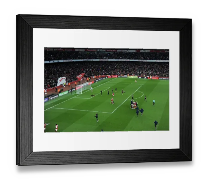 Framed Print : Arsenal's Triumph: Nelson Scores the Decisive Goal against AFC Bournemouth (2022-23)