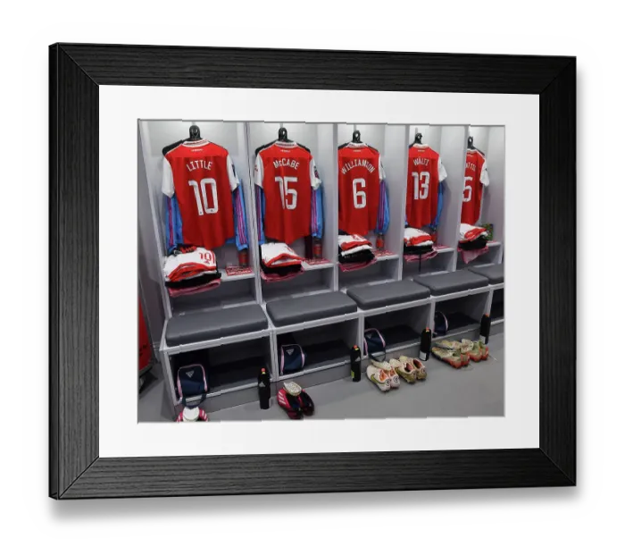 Framed Print : Arsenal v Liverpool FC - Barclays Women's Super League