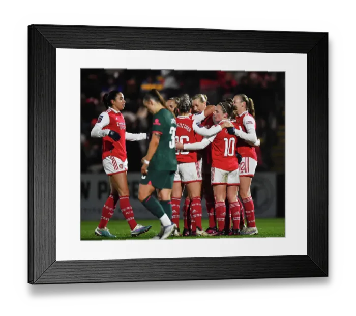 Framed Print : Stina Blackstenius Scores Thrilling First Goal for Arsenal Women Against Liverpool Women in FA WSL Match Framed Print : Stina Blackstenius Scores Thrilling First Goal for Arsenal Women Against Liverpool Women in FA WSL Match