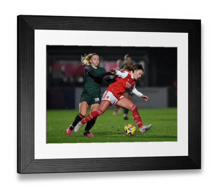 Framed Print : Arsenal vs. Liverpool: Clash in the FA Women's Super League Framed Print : Arsenal vs. Liverpool: Clash in the FA Women's Super League