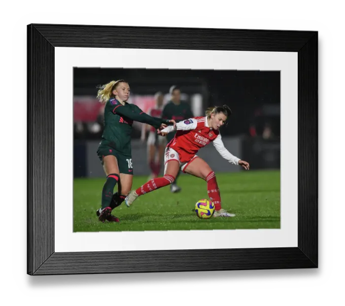 Framed Print : Arsenal vs. Liverpool: A Battle in the FA Women's Super League Framed Print : Arsenal vs. Liverpool: A Battle in the FA Women's Super League
