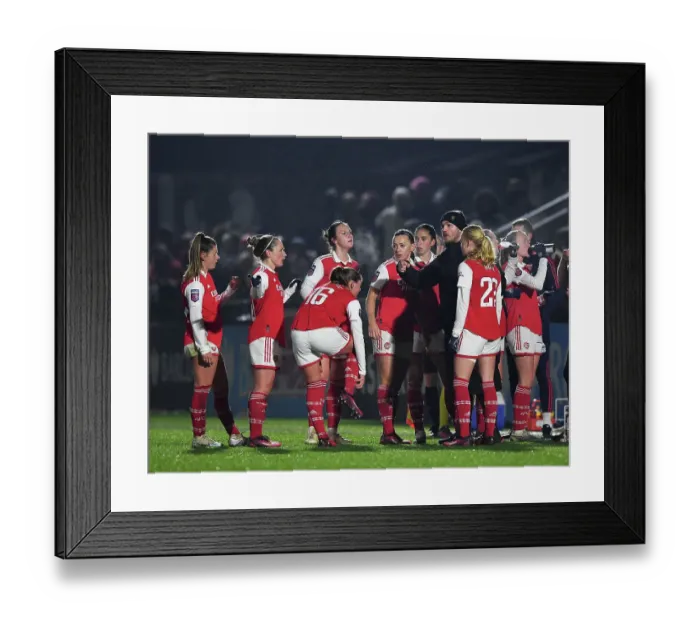 Framed Print : Arsenal Women's Jonas Eidevall Coaches Against Liverpool Women in FA Super League (2022-23) Framed Print : Arsenal Women's Jonas Eidevall Coaches Against Liverpool Women in FA Super League (2022-23)