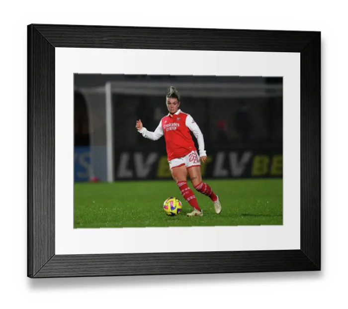 Framed Print : Intense Battle: Arsenal Women vs Liverpool Women - Laura Wienroither vs. FA Women's Super League at Meadow Park Framed Print : Intense Battle: Arsenal Women vs Liverpool Women - Laura Wienroither vs. FA Women's Super League at Meadow Park