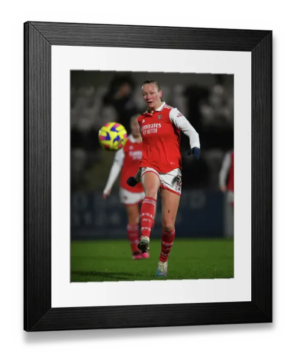 Framed Print : Arsenal Women vs Liverpool Women: Frida Maanum in Action - FA Women's Super League Clash (2022-23)