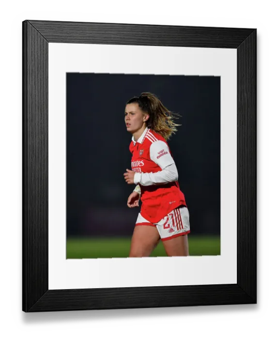Framed Print : Arsenal's Victoria Pelova in Action: Arsenal Women vs Liverpool Women, FA Women's Super League Clash (2022-23) Framed Print : Arsenal's Victoria Pelova in Action: Arsenal Women vs Liverpool Women, FA Women's Super League Clash (2022-23)