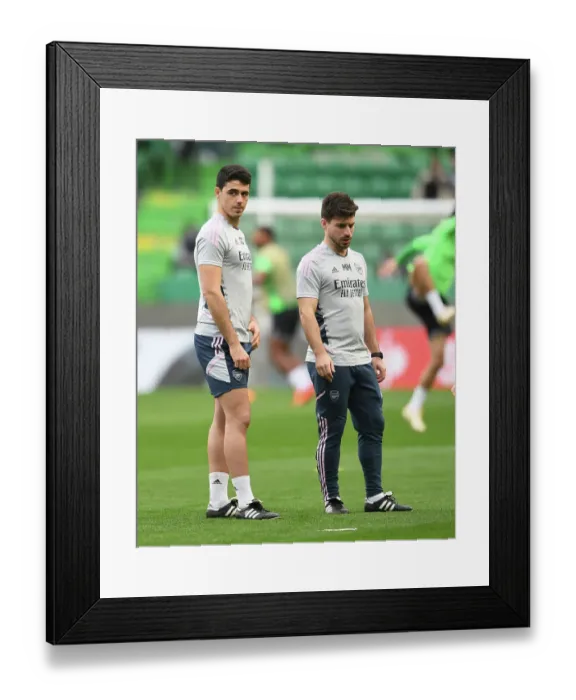 Framed Print : Arsenal vs. Sporting CP: Europa League Clash in Lisbon, 2023