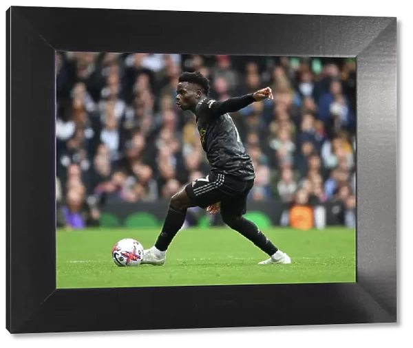 Bukayo Saka in Action: Fulham vs. Arsenal, Premier League 2022-23