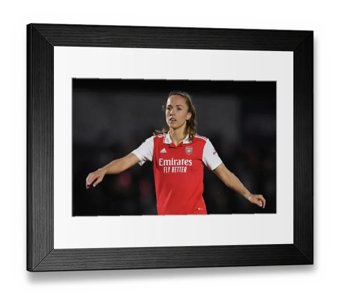 Framed Print : Arsenal's Lia Walti in Action: Arsenal Women vs Reading FA WSL Match