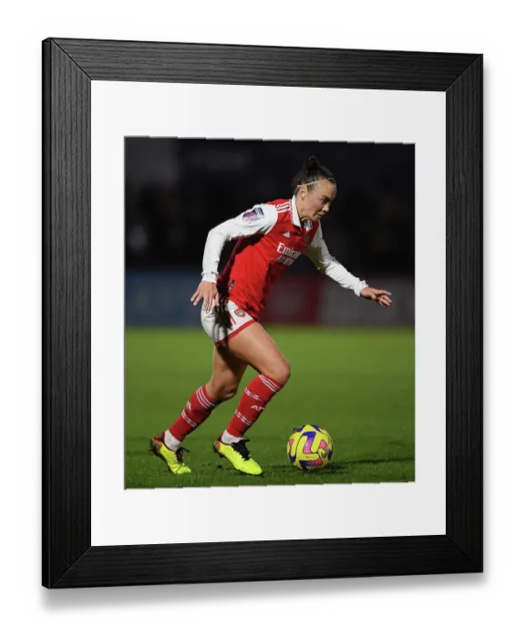 Framed Print : Arsenal Women vs. Reading: Caitlin Foord in Action at the FA Women's Super League Match