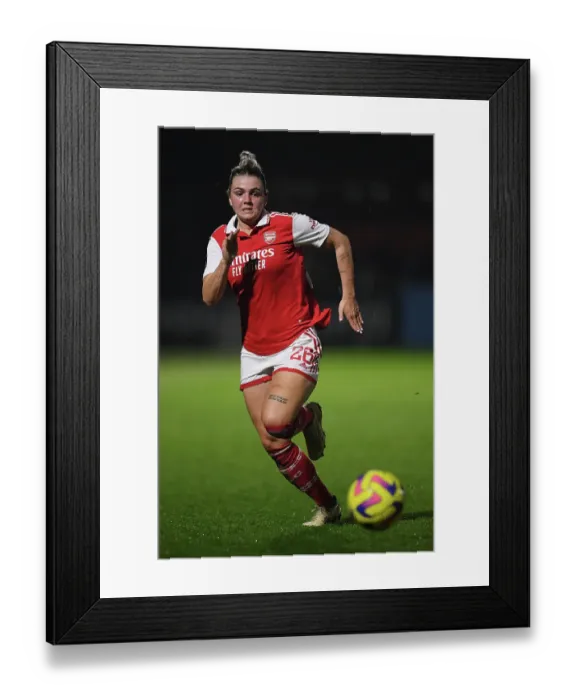 Framed Print : Arsenal Women vs. Reading: FA Women's Super League Clash at Meadow Park