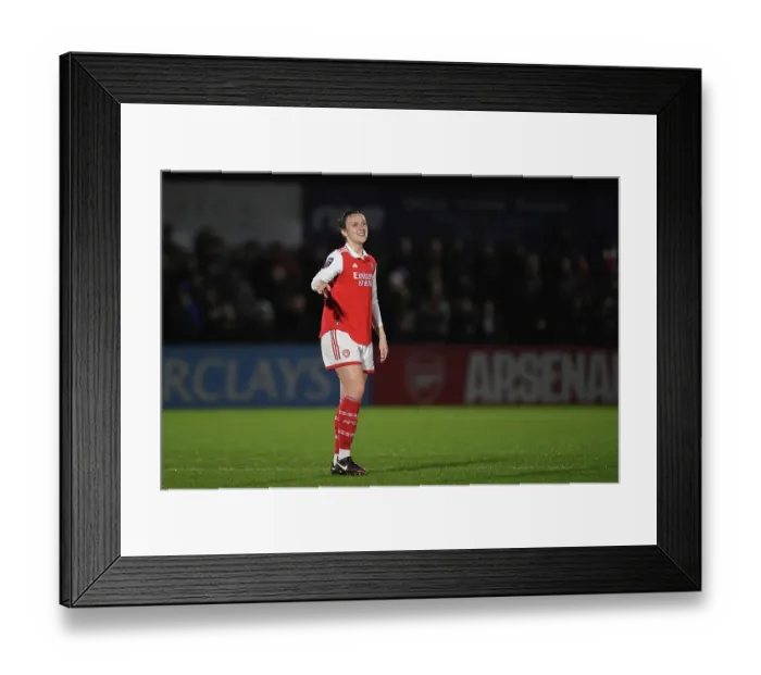 Framed Print : Arsenal's Lotte Wubben-Moy in Action during FA Women's Super League Match vs Reading Framed Print : Arsenal's Lotte Wubben-Moy in Action during FA Women's Super League Match vs Reading