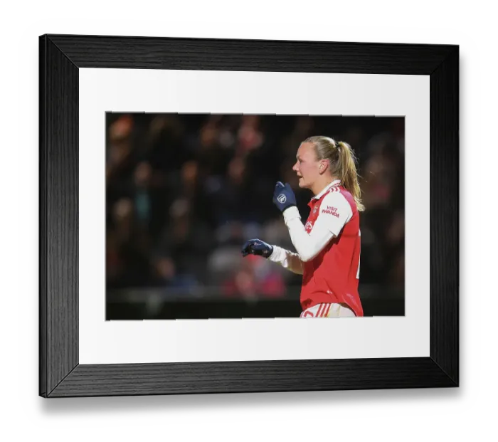 Framed Print : Arsenal's Frida Maanum Shines: Dominant Performance Against Reading in FA Women's Super League Framed Print : Arsenal's Frida Maanum Shines: Dominant Performance Against Reading in FA Women's Super League