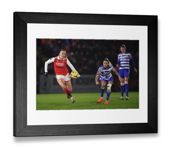Framed Print : Frida Maanum's Star Performance: Arsenal Women Triumph Over Reading in FA Women's Super League Framed Print : Frida Maanum's Star Performance: Arsenal Women Triumph Over Reading in FA Women's Super League