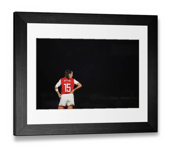 Framed Print : Arsenal's McCabe Sparks FA Women's Super League Thriller: Action-Packed Showdown Against Reading Framed Print : Arsenal's McCabe Sparks FA Women's Super League Thriller: Action-Packed Showdown Against Reading