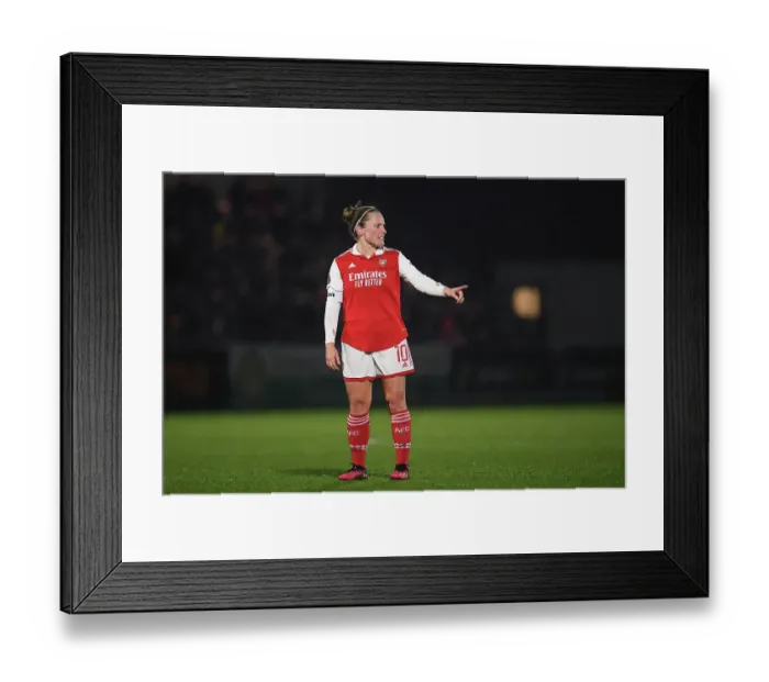 Framed Print : Arsenal Women vs. Reading: Kim Little in Action at the FA Women's Super League Match