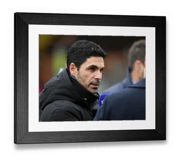 Framed Print : Mikel Arteta Pre-Match: Arsenal's Boss Readies for Fulham FC Showdown in Premier League 2022-23 Framed Print : Mikel Arteta Pre-Match: Arsenal's Boss Readies for Fulham FC Showdown in Premier League 2022-23