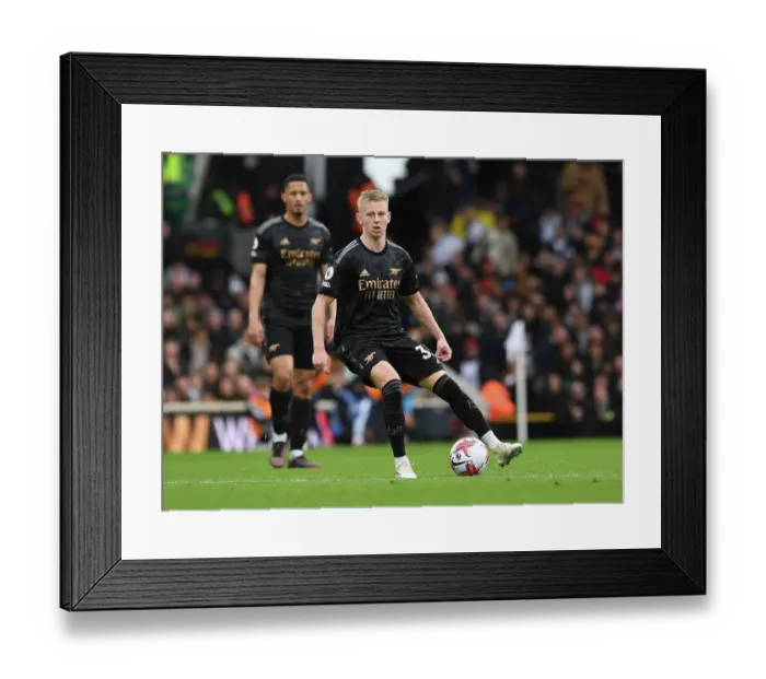 Framed Print : Arsenal's Oleksandr Zinchenko in Action: Premier League 2023 - Fulham vs. Arsenal Framed Print : Arsenal's Oleksandr Zinchenko in Action: Premier League 2023 - Fulham vs. Arsenal
