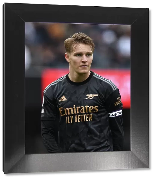 Martin Odegaard in Action: Fulham vs. Arsenal, Premier League 2022-23