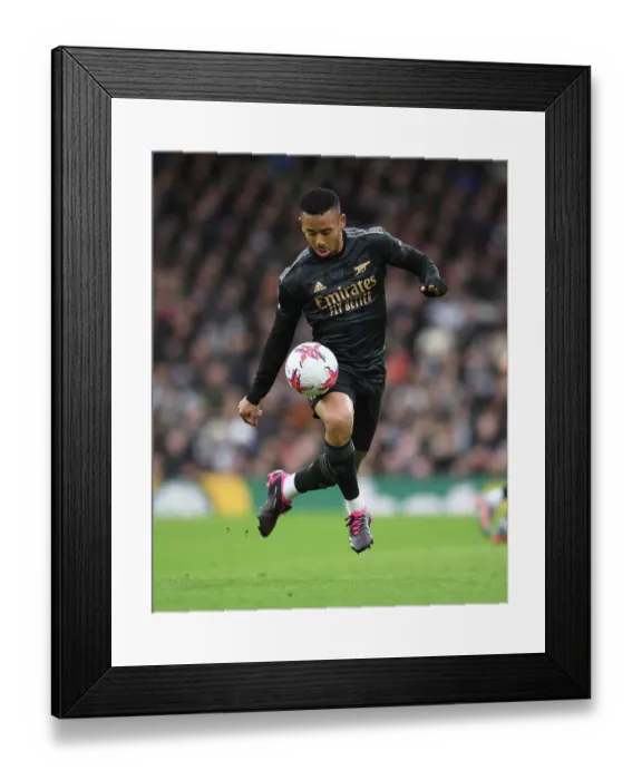 Framed Print : Gabriel Jesus in Action: Fulham vs. Arsenal, Premier League 2022-23 Framed Print : Gabriel Jesus in Action: Fulham vs. Arsenal, Premier League 2022-23