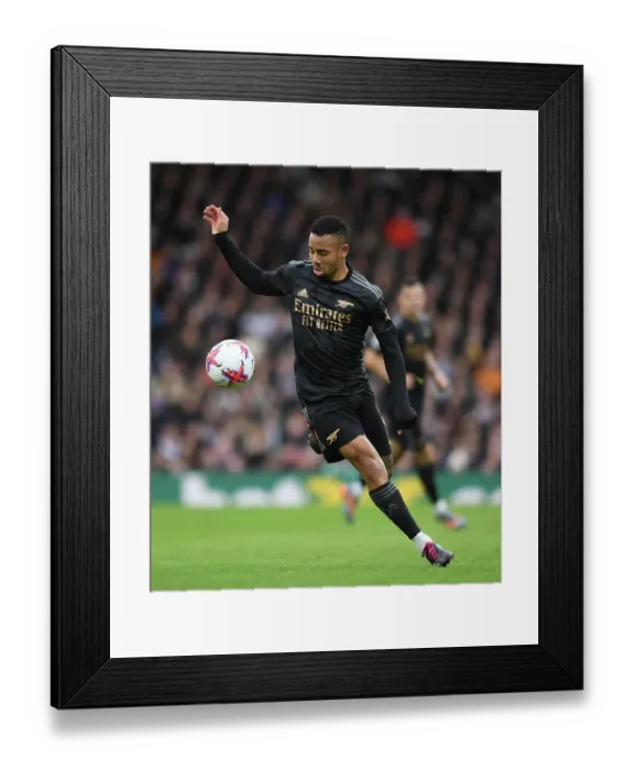 Framed Print : Gabriel Jesus in Action: Fulham vs. Arsenal, Premier League 2022-23 Framed Print : Gabriel Jesus in Action: Fulham vs. Arsenal, Premier League 2022-23
