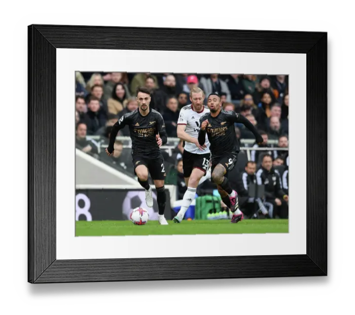 Framed Print : Fabio Vieira and Gabriel Jesus: A Moment from Arsenal's Victory at Fulham, Premier League 2022-23 Framed Print : Fabio Vieira and Gabriel Jesus: A Moment from Arsenal's Victory at Fulham, Premier League 2022-23