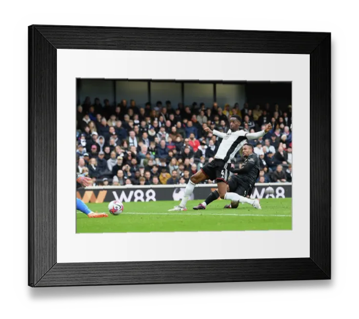 Framed Print : Gabriel Jesus Faces Off Against Tosin Adarabioyo: Fulham vs. Arsenal, Premier League 2022-23 Framed Print : Gabriel Jesus Faces Off Against Tosin Adarabioyo: Fulham vs. Arsenal, Premier League 2022-23