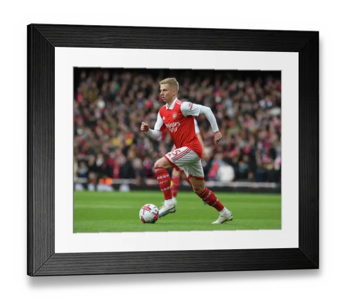 Framed Print : Zinchenko Shines: Arsenal's Dominant Display vs. Crystal Palace, Premier League 2022-23