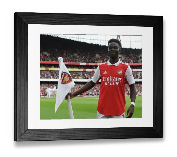 Framed Print : Bukayo Saka Scores His Second Goal: Arsenal's Victory Over Crystal Palace in the 2022-23 Premier League Framed Print : Bukayo Saka Scores His Second Goal: Arsenal's Victory Over Crystal Palace in the 2022-23 Premier League