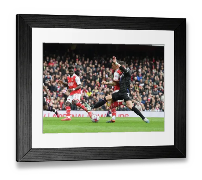 Framed Print : Granit Xhaka Scores the Third Goal: Arsenal FC vs Crystal Palace, Premier League 2022-23 Framed Print : Granit Xhaka Scores the Third Goal: Arsenal FC vs Crystal Palace, Premier League 2022-23